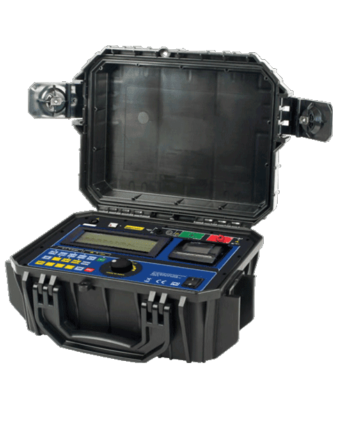 Megóhmetro digital 5 kV con control remoto - MD-5KVr