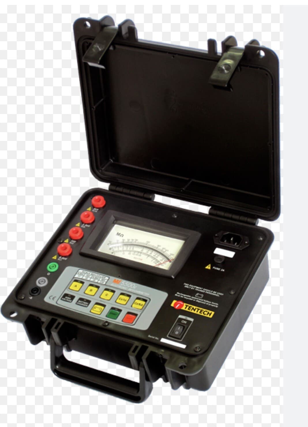 Megóhmetro analógico hasta 5000 V - MI-5500e